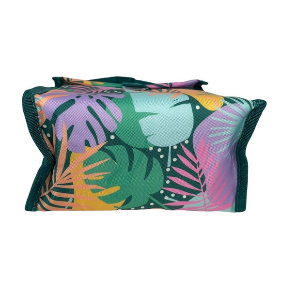 Everyday Living Palm Lunch Bag, Green, pink, purple, yellow - Picture 5 of 8